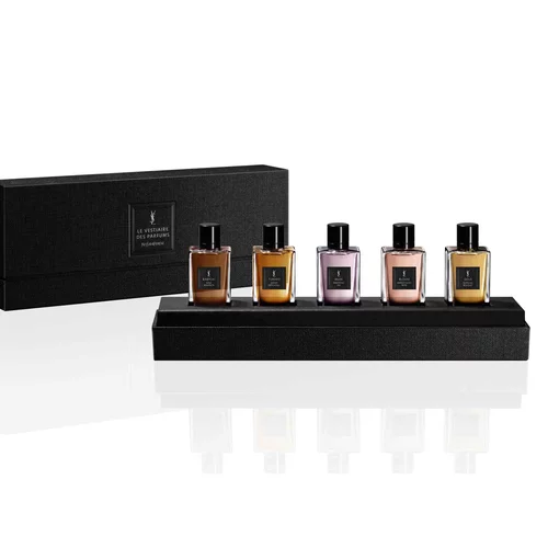Yves Saint Laurent Le Vestiaire des Parfums Duftset mit funf Flakons und schwarzer Box