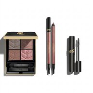 YSL Augen-Make-up-Produkte auf weißem Hintergrund