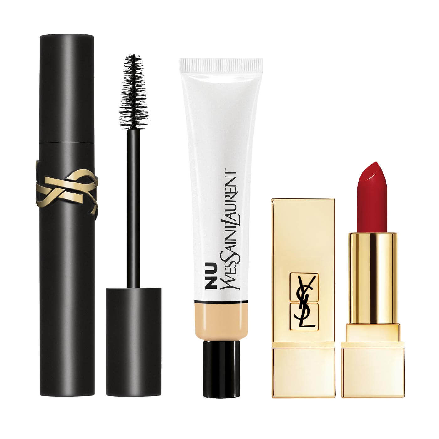 TRIO ROUGE PUR COUTURE LASH CLASH MASCARA NU BARE LOOK TINT